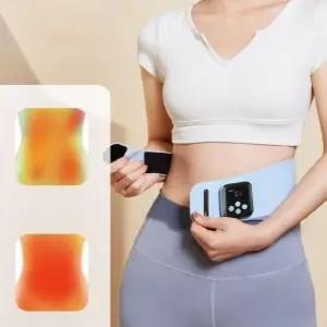 EMS 펄스 마사지기 배 지방 허리 진동기 뷰티 자기