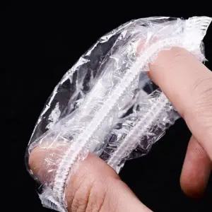 ( )목욕캡 일회용 방수 귀마개 70P 비닐헤어캡