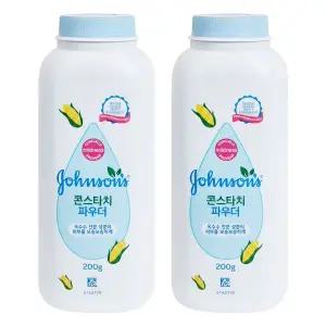 존슨즈 콘스타치 파우더 200g X 2개
