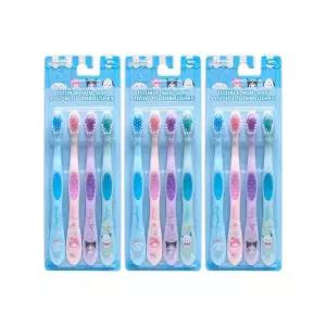 릴팡 산리오 더블 논슬립 컬러 어린이 칫솔 4P x 3개