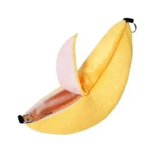 햄스터 바나나 해먹 대형 1P 소동물 은신처 하우스-WD4D7ED