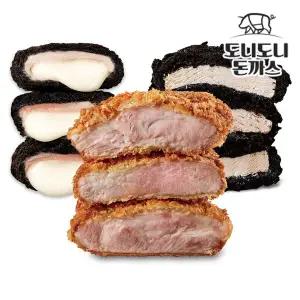 [도니도니]정형돈 도니도니 돈까스 통목살 통등심 통치즈 총 3팩+기본소스3팩