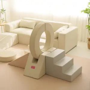 avec 아이터널 놀이세트 가정용 아기정글짐 유아 미끄럼틀 계단 다기능 실내놀이터