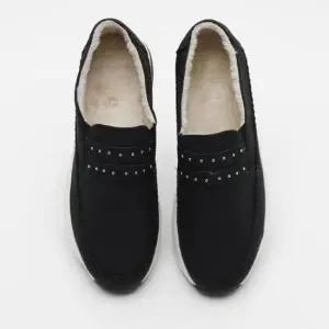 모카신 여성 털 운동화 겨울 슈즈 기모안감 방한신발 중년화