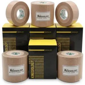 3NS 플러스 키네시올로지 근육테이프 테이핑밴드 스포츠테이프 5cmx5m 베이지 6롤