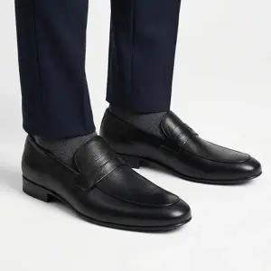 [모로엠] 남성 클래식 가죽 페니로퍼 DMC-SE-QDD638