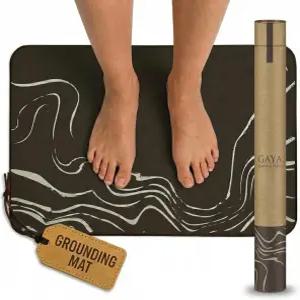 발용 접지 매트 수면 개선 및 스트레스 침대용 패드 책상용 흙 침구