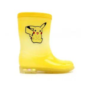 아트박스/산리오 피카츄 라이팅 레인부츠