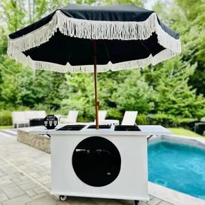 비즈니스 카트 웨딩 파티 장식용 우산 이동식 , 금속 포함,