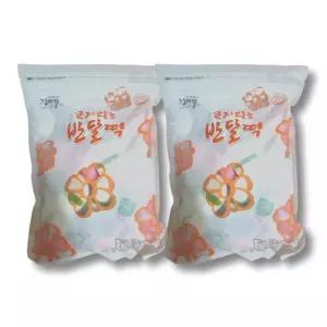 멜로망떡 반달 바람떡 세가지맛 모듬 1kg 2봉