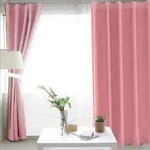 방한 긴 창 암막 커튼 거실 핀형 암막 커튼 대형