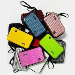 [하프클럽/]빛나는 여행가방 크로스 캐주얼 여성 미니 하드캐리어