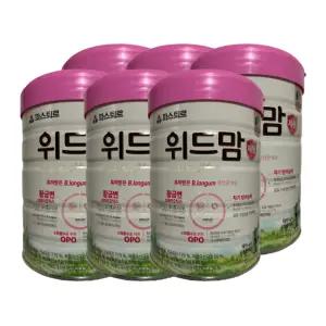 파스퇴르 위드맘 제왕 1단계 750g, 6개
