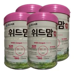 파스퇴르 위드맘 제왕 1단계 750g, 4개