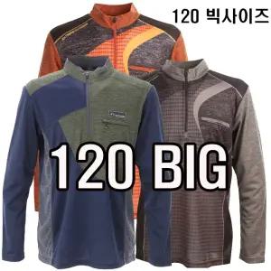 115 120 빅사이즈 봄가을 등산티 등산티셔츠 스판 등산복 작업복 상의 남성 남자 아웃도어 긴팔