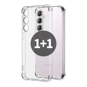 갤럭시 S26 S25 엣지 S24 S23 FE A15 A35 A25 A16 S22 노트20 울트라 아이폰 17 16e 퀀텀6/5/4 점프3 투명 카드 범퍼 카메라 보호 풀커버