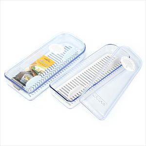 신한 아크릴수저함 1호 2호 / 플라스틱 투명 숟가락통 사각 수저보관함 수저케이스