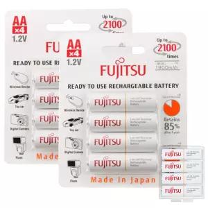 후지쯔 Ni-MH AA 2000mAh 스탠다드 충전지 (8알)/충전건전지