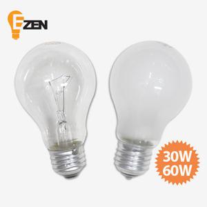 백열전구 백열램프 ST55 크립톤 60W 100W 박스단위 판매