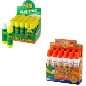 아모스 딱풀 물풀 투명풀 목공풀 칼라 파워풀 모음전