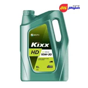 Kixx HD CH-4 10W30 상용 디젤 엔진오일 6L