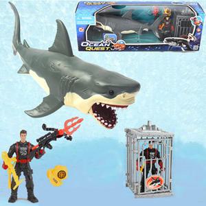 오션 퀘스트 백상아리 상어 장난감 턱관절움직이는 상어 유튜브 단골출연