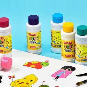 동아 노랑병아리 딩동댕 그림물감 12색 세트 / 대용량