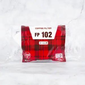 [카페뮤제오]칼리타 커피필터 fp102 화이트 2~4인용