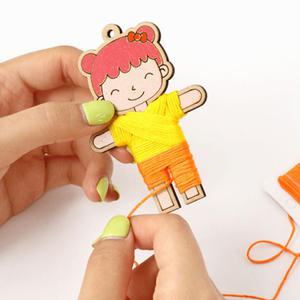 [문구티쳐] 민화샵 걱정인형 만들기 우드아트 팬시우드