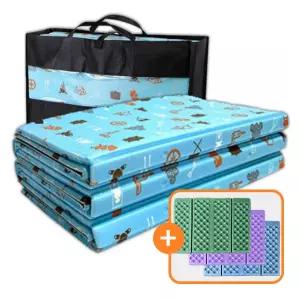 이스트렉스(ESTREX) 공장직영 캠핑 야외활동 피크닉 등산 다용도 고급 캠핑매트 케릭터매트 캠툴즈 3종 텐트바닥깔개 특수코팅