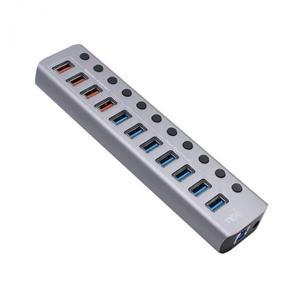 [에스투씨엔아이]NX812 USB3.0 7포트4포트PD 유전원허브(NX-U1012P)