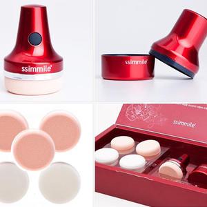 홈쇼핑정품/밀착력/씨밀레 오토진동파운데이션세트 자동 추천 화운데이션 기기 기계