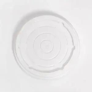 [해피팩]1000호 회덮밥 라면 일회용 포장 배달 화이트 종이 용기 컵 뚜껑 1박스 300개