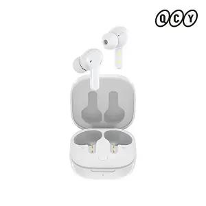 QCY T13 APP 무선 블루투스이어폰 ENC 노이즈캔슬 화이트