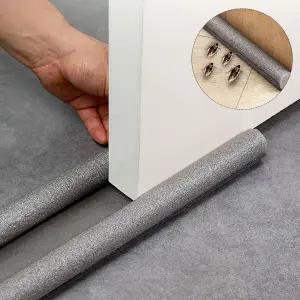 외풍차단 방문 하단 스펀지 틈막이 2개 / 소음방지 벌레차단 발끼임방지