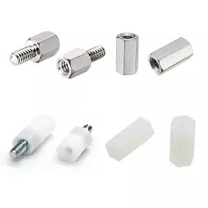 지지대볼트 너트 M3 M4 육각 스페이서 연결 관통 모니터암 브라켓연장 PCB기판 서포트