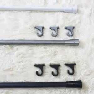 이너스 모던 커튼봉 25파이 5단 최대 600cm