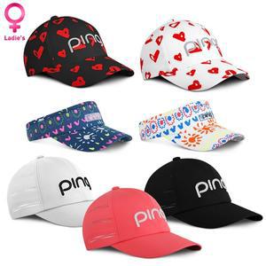 [핑]여성용 바이저 썬캡 골프모자 7종택1 핑