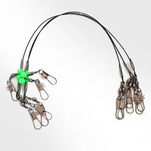 쭈갑 1단채비 3pcs 문어 쭈꾸미 갑오징어 선상 루어낚시 에기 봉돌 도래