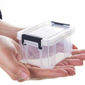 심플 투명 사각 미니 수납 보관 케이스 수납함 소분