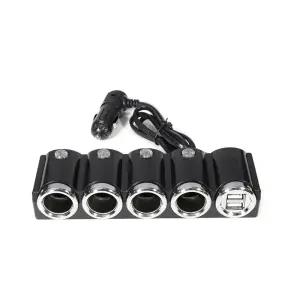 차량용 시거잭멀티 4구 USB충전기 시가잭 분배기 고속 12V소켓 자동차 급속 핸드폰