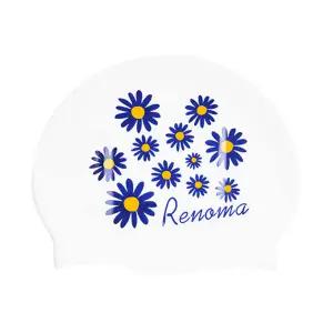 [레노마수영복](하남점)*폴리백 증정*데이지 실리콘수모 화이트/RC2C009WH