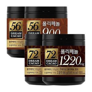 롯데웰푸드 드림카카오 56% 86g, 2개 + 72% 86g, 2개