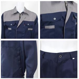 봄가을 용접 근무복 세트 춘추복 작업복 상의 현장 공장 단체복 노가다복 공사장