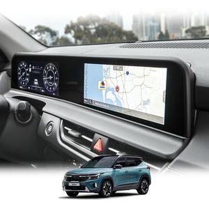 기아 더뉴 셀토스 디스플레이 내비게이션 계기판 풀커버 액정보호 필름 고화질 지문방지