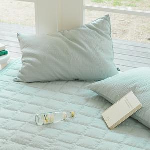 아르페지오베이직 비치 피스타치오 모기기피 홑겹베개커버, 50x70