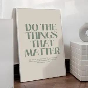 [텐바이텐]타이포그래피 포스터 타이포 액자 띵스댓