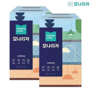 모나리자 미용티슈 300매*6입 x 2팩