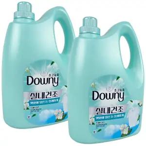 [다우니][다우니 초고농축 섬유유연제 실내건조 4L 2개 무료배송 gx