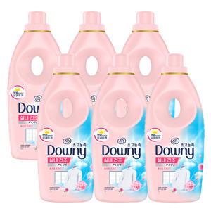 다우니 실내건조 1L 플로럴 프레시 용기 6개